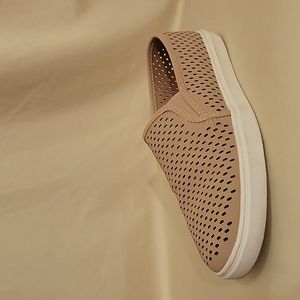 Time & Tru Blush Pink Slip Ons